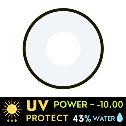 Innovision Zombie Cosplay Halloween Contact Lenses (1Year/2Pc)