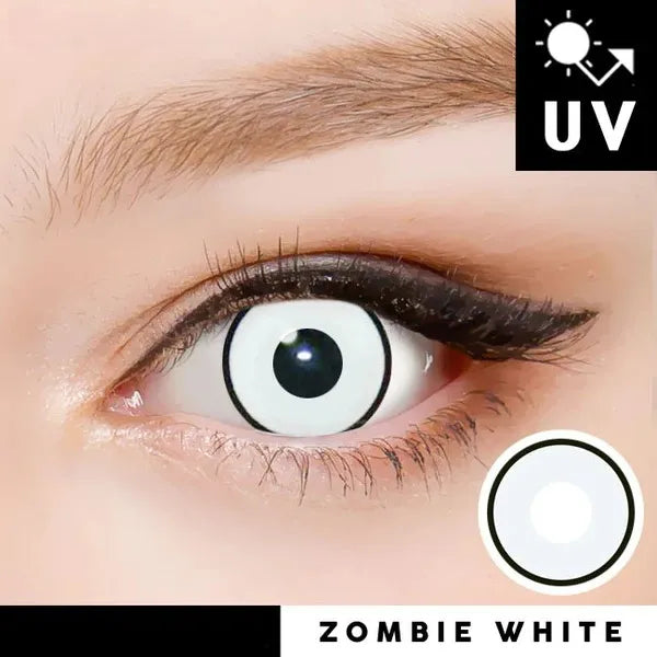 Innovision Zombie Cosplay Halloween Contact Lenses (1Year/2Pc)