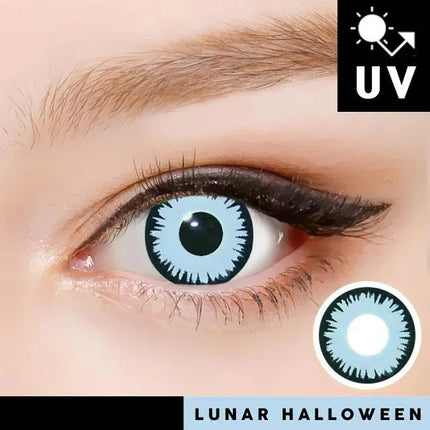 Innovision Eclipse Twilight Lunar Cosplay Halloween Contact Lenses (1Year/2Pc)