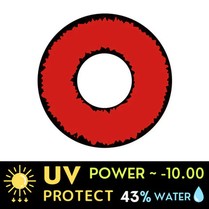 Innovision Harry Potter Voldermort Cosplay Halloween Contact Lenses (1Year/2Pc)