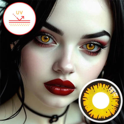 Innovision Twilight Bella Cosplay Halloween Contact Lenses (1Year/2Pc)