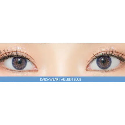 Lensrang Ailleen Blue Colored Contacts (1Month/2Pc)