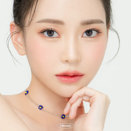 Lensrang Ailleen Blue Colored Contacts (1Month/2Pc)