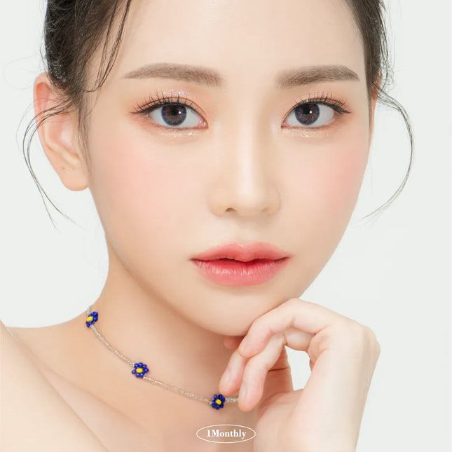 Lensrang Ailleen Blue Colored Contacts (1Month/2Pc)