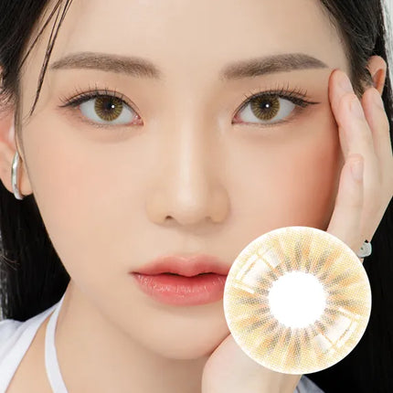 Lensrang Ailleen Brown Colored Contacts (1Month/2Pc)