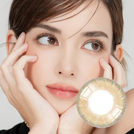 Lensrang Celinay Brown Colored Contacts (1Month/2Pc)