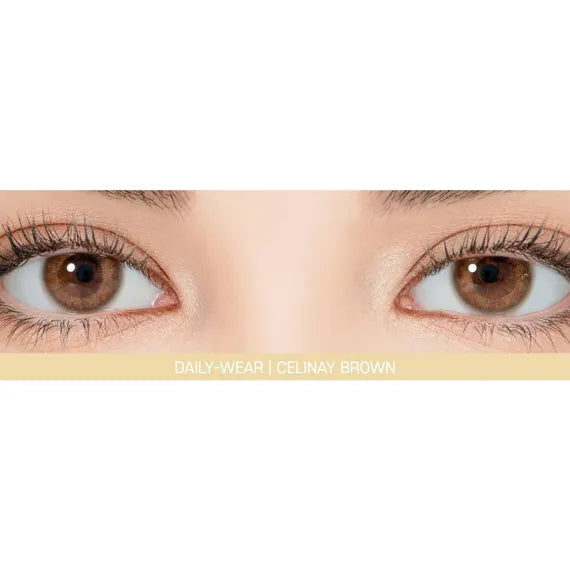 Lensrang Celinay Brown Colored Contacts (1Month/2Pc)