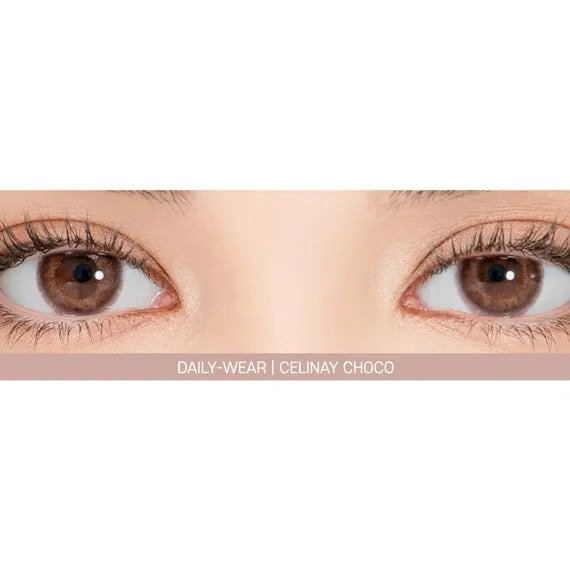 Lensrang Celinay Choco Colored Contacts (1Month/2Pc)
