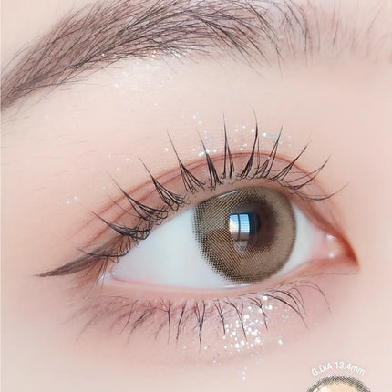 Lensrang Comely Brown Colored Contacts (1Month/2Pc)