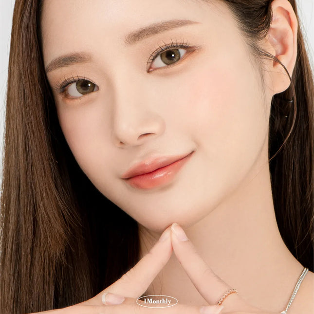 Lensrang Comely Brown Colored Contacts (1Month/2Pc)