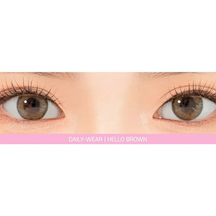 Lensrang Hello Brown Colored Contacts (1Month/2Pc)