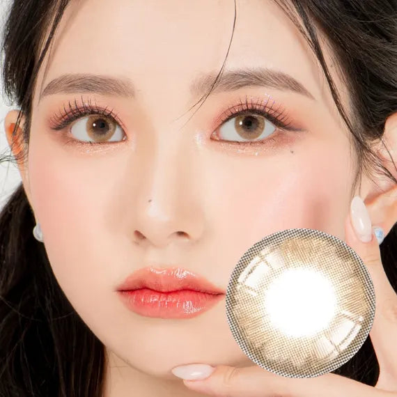 Lensrang Hello Hazel Colored Contacts (1Month/2Pc)