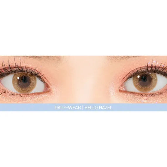 Lensrang Hello Hazel Colored Contacts (1Month/2Pc)