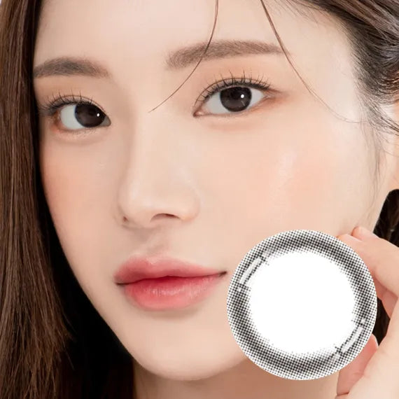 Lensrang Iwwing Black Colored Contacts (1Month/2Pc)