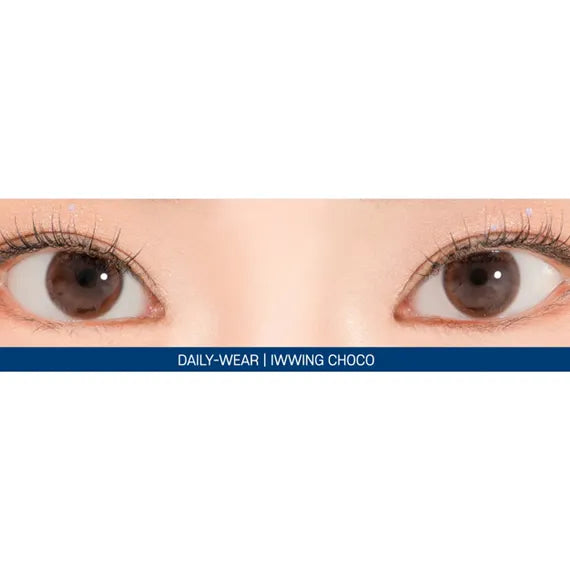Lensrang Iwwing Choco Colored Contacts (1Month/2Pc)