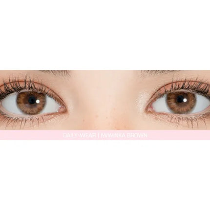 Lensrang Iwwinka Brown Colored Contacts (1Month/2Pc)