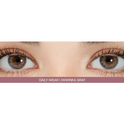 Lensrang Iwwinka Gray Colored Contacts (1Month/2Pc)