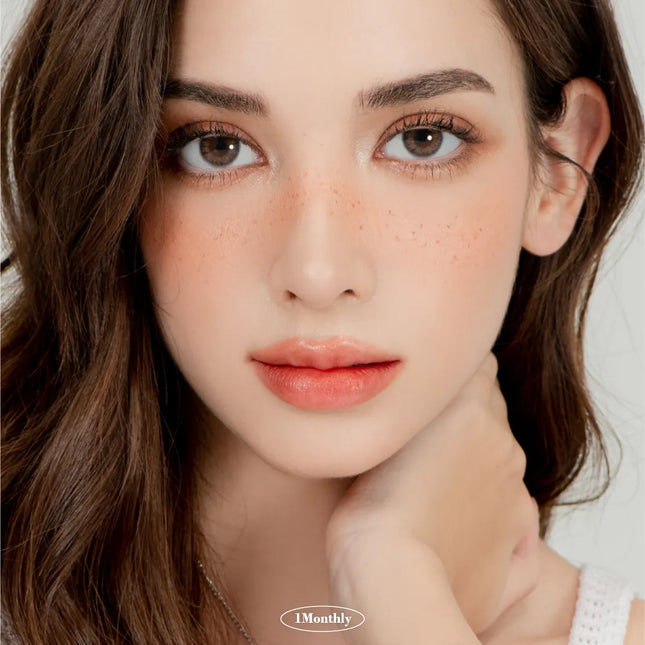 Lensrang Iwwinka Gray Colored Contacts (1Month/2Pc)