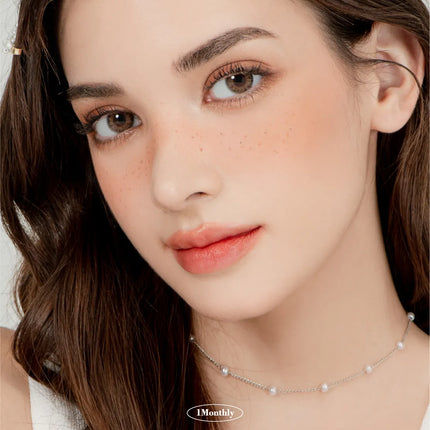 Lensrang Iwwinka Hazel Colored Contacts (1Month/2Pc)