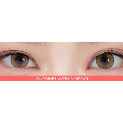 Lensrang Iwwitch-Up Brown Colored Contacts (1Month/2Pc)