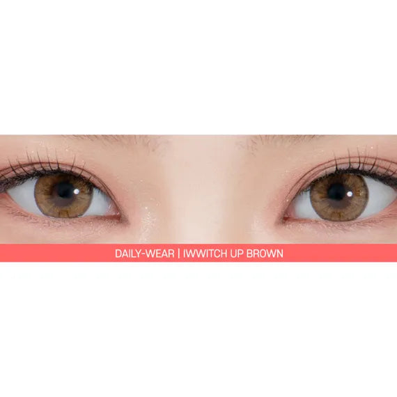 Lensrang Iwwitch-Up Brown Colored Contacts (1Month/2Pc)