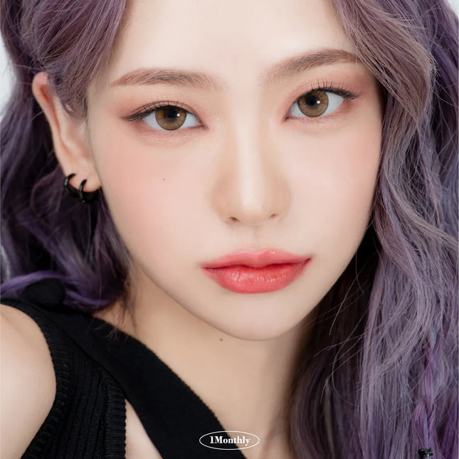 Lensrang Iwwitch-Up Brown Colored Contacts (1Month/2Pc)