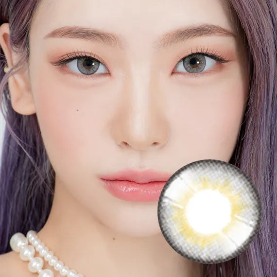 Lensrang Iwwitch-Up Gray Colored Contacts (1Month/2Pc)