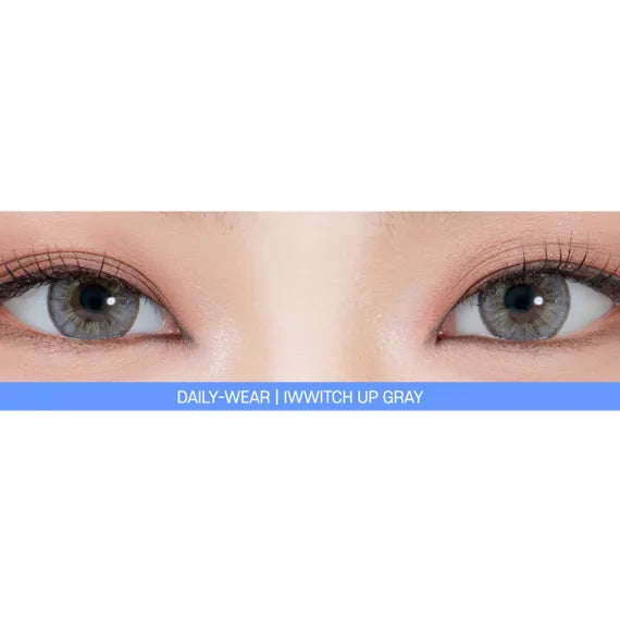 Lensrang Iwwitch-Up Gray Colored Contacts (1Month/2Pc)