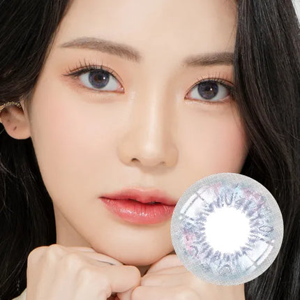 Lensrang Narcissus Blue Gray Colored Contacts (1Month/2Pc)