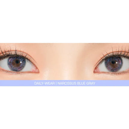 Lensrang Narcissus Blue Gray Colored Contacts (1Month/2Pc)