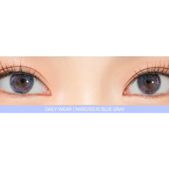 Lensrang Narcissus Blue Gray Colored Contacts (1Month/2Pc)