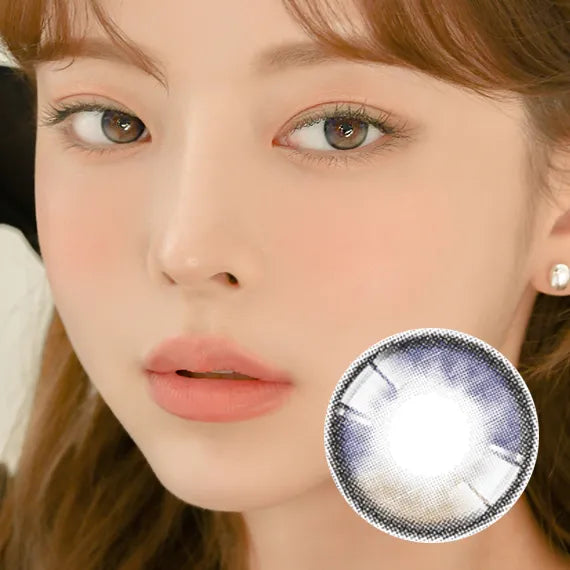 Lensrang Planet Space Gray Colored Contacts (1Month/2Pc)