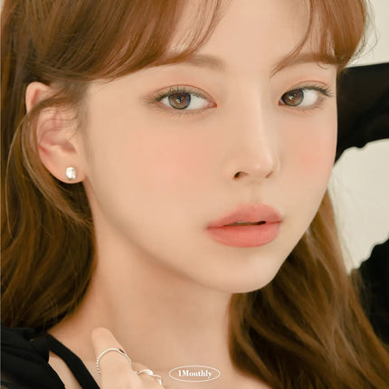 Lensrang Planet Space Gray Colored Contacts (1Month/2Pc)