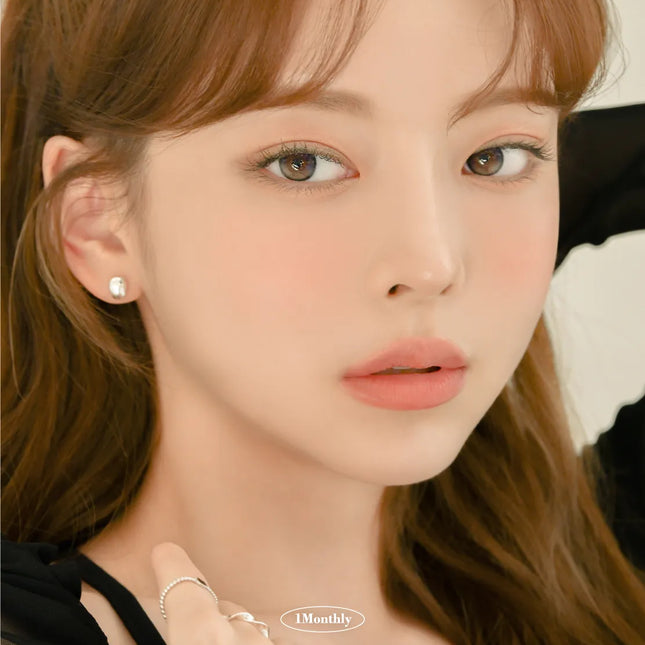 Lensrang Planet Space Gray Colored Contacts (1Month/2Pc)