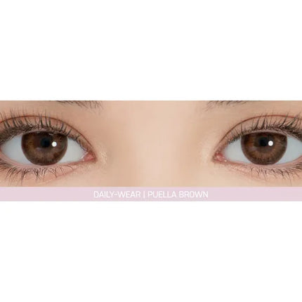 Lensrang Puella Brown Colored Contacts (1Month/2Pc)