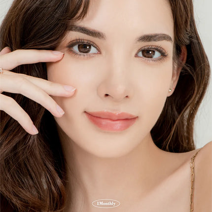 Lensrang Puella Brown Colored Contacts (1Month/2Pc)
