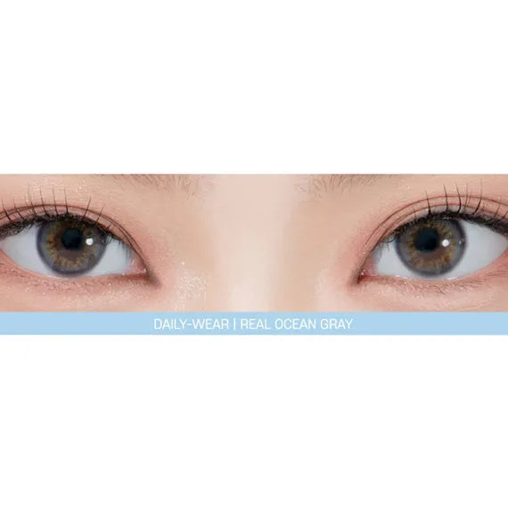 Lensrang Real Ocean Gray Colored Contacts (1Month/2Pc)