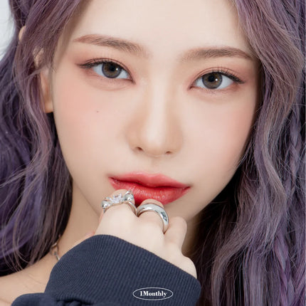 Lensrang Real Ocean Gray Colored Contacts (1Month/2Pc)