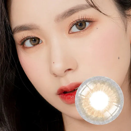Lensrang Romantic Brown Colored Contacts (1Month/2Pc)