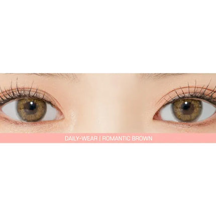 Lensrang Romantic Brown Colored Contacts (1Month/2Pc)