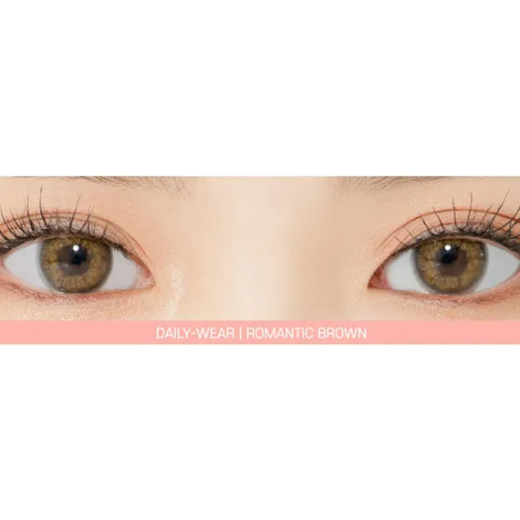 Lensrang Romantic Brown Colored Contacts (1Month/2Pc)