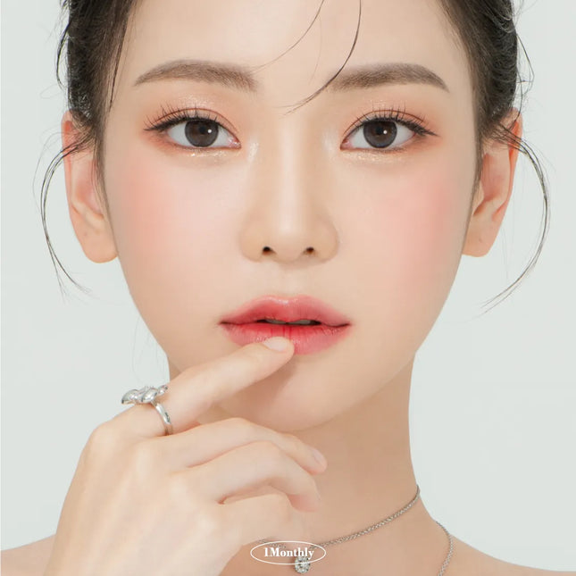 Lensrang School-Ring Gray Colored Contacts (1Month/2Pc)