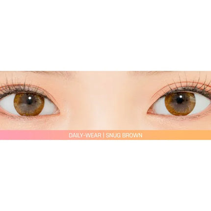 Lensrang Snug Brown Colored Contacts (1Month/2Pc)