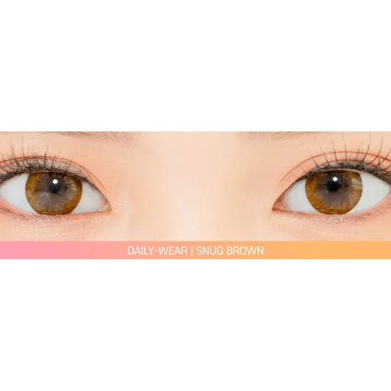 Lensrang Snug Brown Colored Contacts (1Month/2Pc)