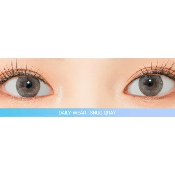 Lensrang Snug Gray Colored Contacts (1Month/2Pc)