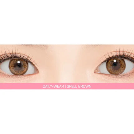 Lensrang Spell Brown Colored Contacts (1Month/2Pc)
