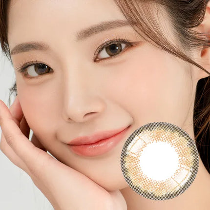 Lensrang Stunning Brown Colored Contacts (1Month/2Pc)