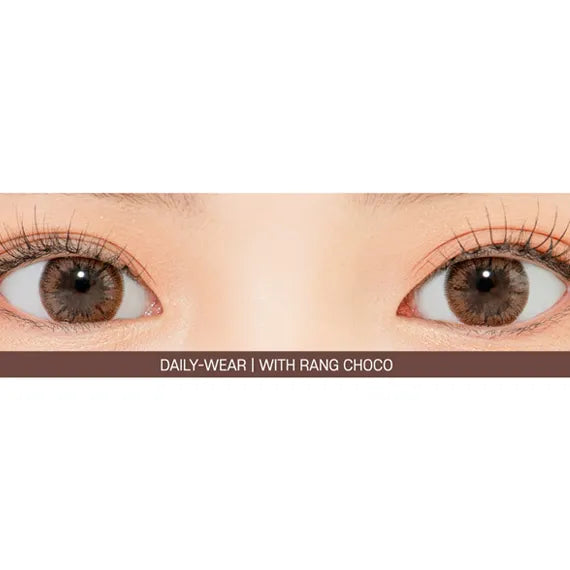 Lensrang With-Rang Choco Colored Contacts (1Month/2Pc)