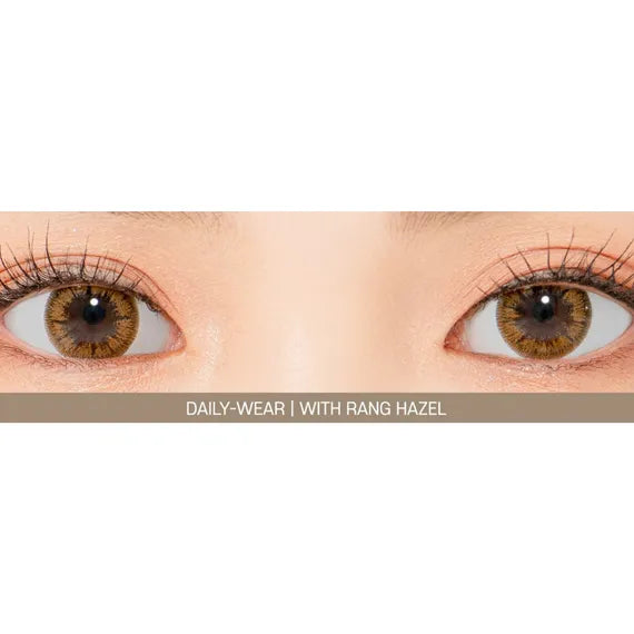 Lensrang With-Rang Hazel Colored Contacts (1Month/2Pc)