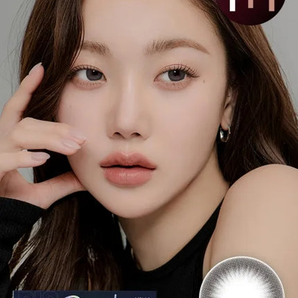 عدسات لينمي أكما غراندي رمادية (يومية/30 قطعة) 